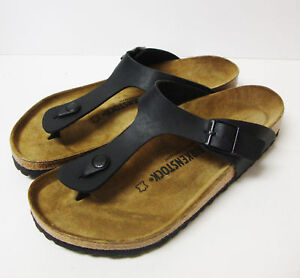 birkenstock gizeh black 39