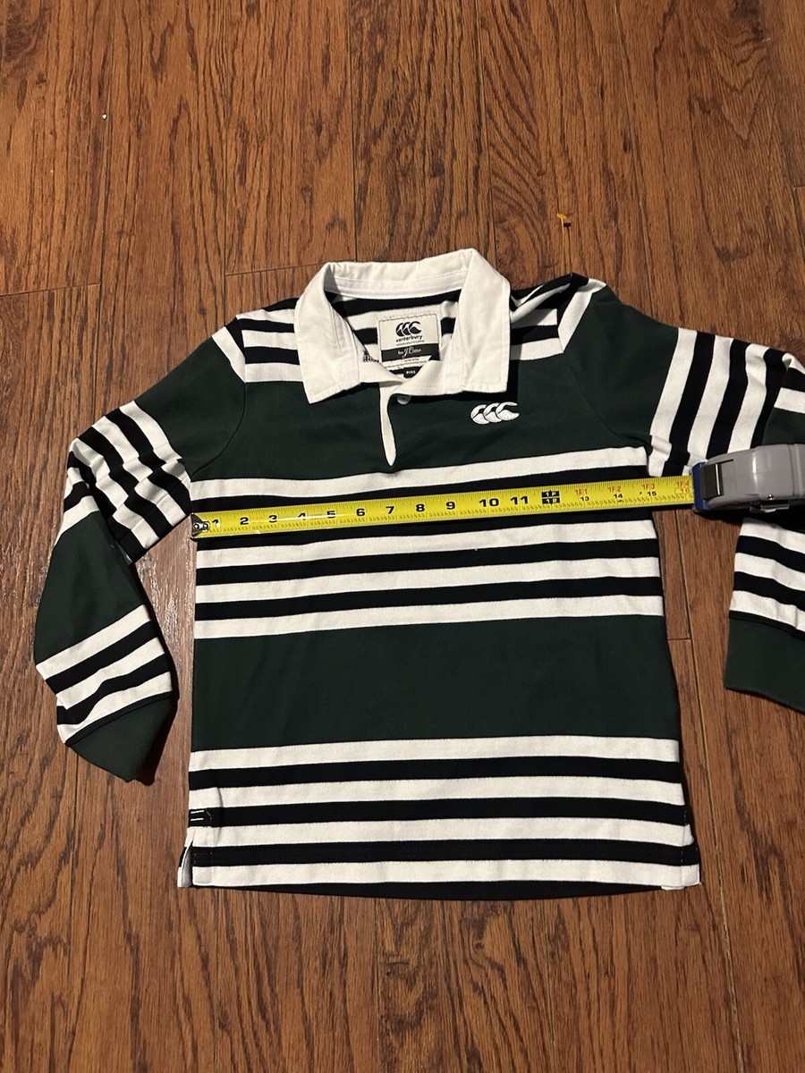 Limited Edition Canterbury for J Crew Rugby Shirt - Green/White