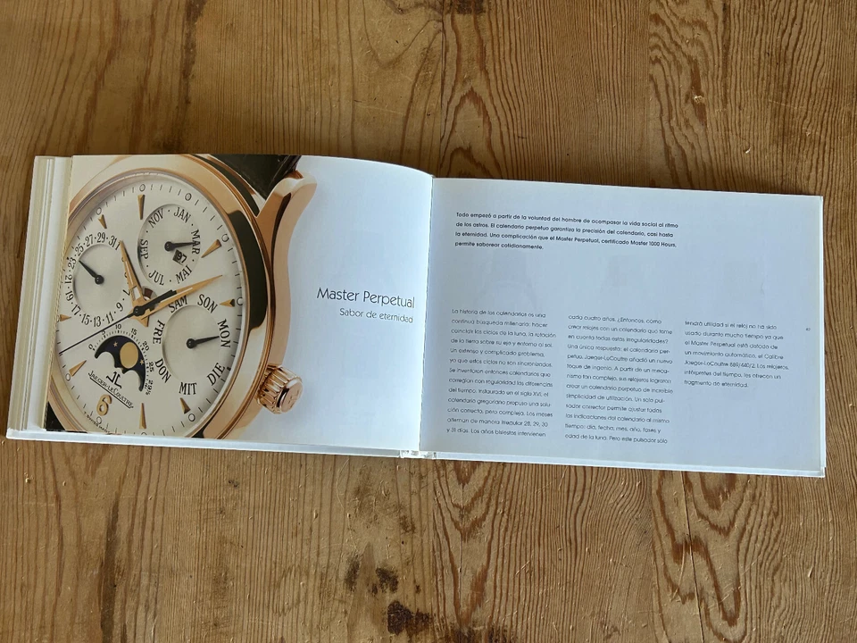 Katalogbuch - JAEGER LeCOULTRE - Uhrenkollektion 2004 2005 - Spanisch - Image 3 of 4
