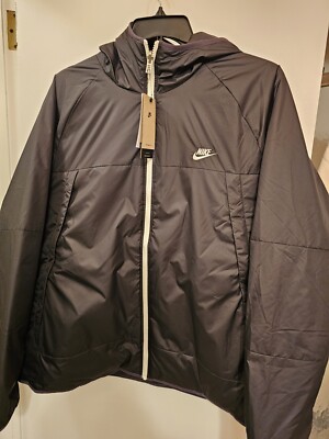 2XL NIKE SPORTSWEAR DH2783 STORM-FIT REVERSIBLE PUFFER JACKET BLACK
