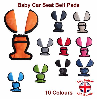 Baby Car Seat Belts Crotch Cover Harness Shoulder Straps Pads Maxi Cosi 