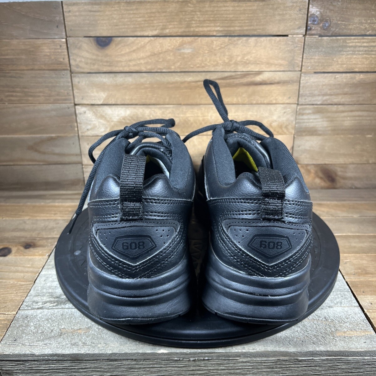 New Balance Mens Size 11 D 608 Black MX608AB5 Lace Up Comfort Slip Resistant Male New Balance Men main image 2