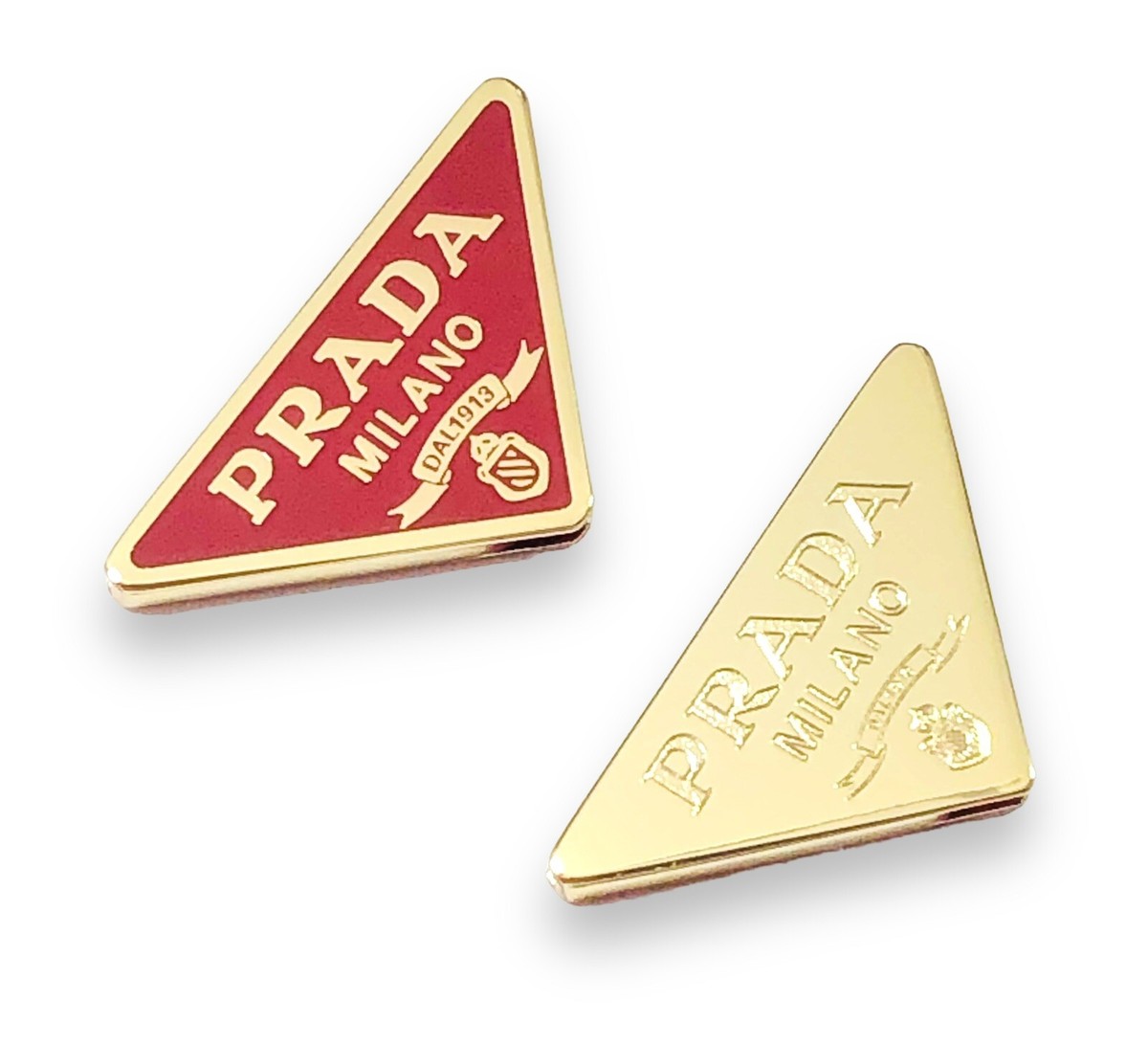 PRADAピアス 新作！【PRADA】メタル ハート ピアス (PRADA/ピアス