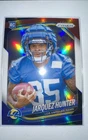 2025 Panini Prizm Football Red White and Blue Jarquez Hunter #353