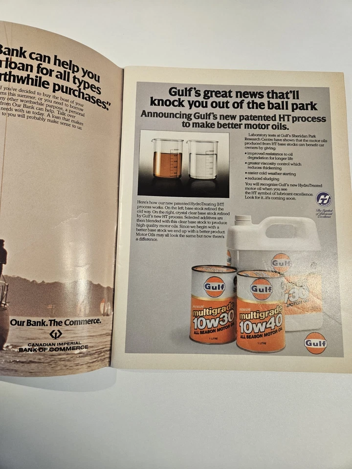 1979 Toronto Blue Jays Scorebook Magazine Vol. 3 No. 4 vs Milwaukee Brewers - Image 2 of 4