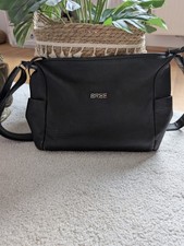 Bree Damen Umhängetasche Leder Dunkelbraun Handtasche