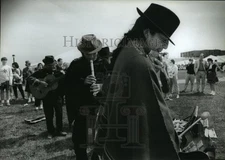 1993 Press Photo Runa Pacha, Ecuadorian musicians, at Lakefront Festival of Arts