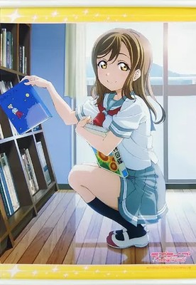 Love Live Sunshine A2 Tapestry Hanamaru Kunikida Uniform