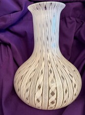 MURANO GLAS VASE UNIKAT,  BAROVIER & TOSO. EI...