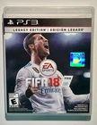 EA SPORTS FIFA 18 Legacy Edition PS3 Multiplayer Online Soccer 2017 CIB