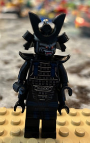 LEGO Lord Garmadon minifigure with robe The LEGO Ninjago Movie 70612