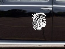 Tribal African Decal for car Windows Laptops most Smooth Surfaces