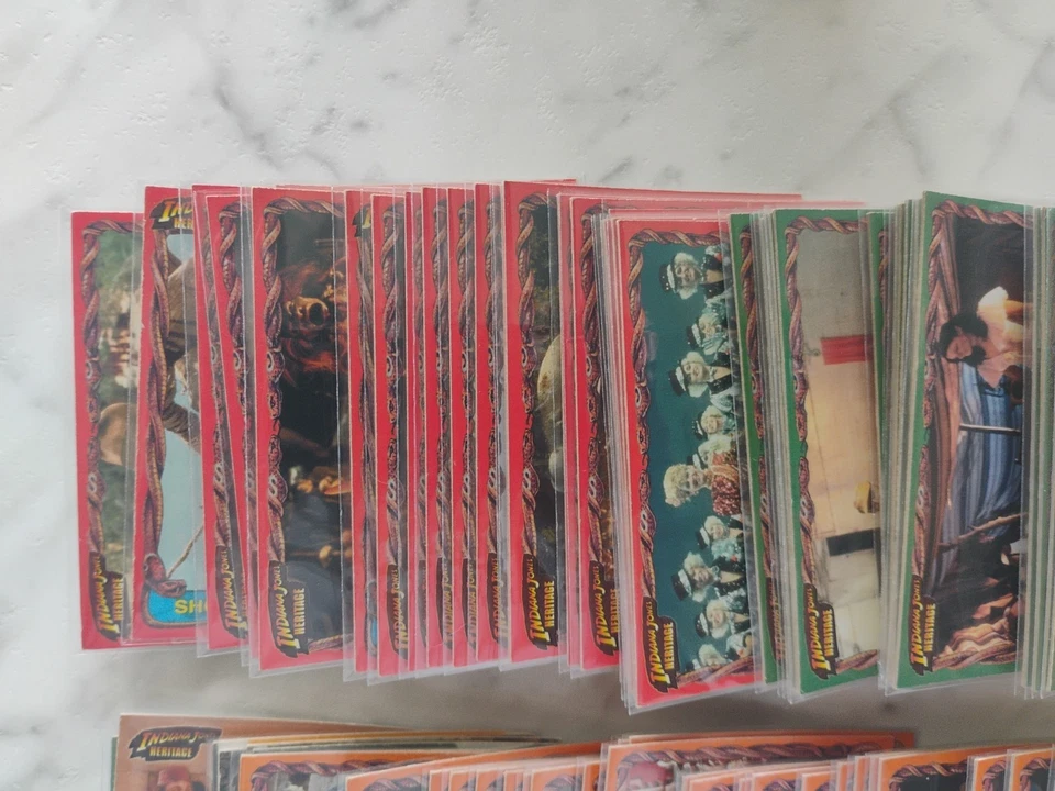 2008 TOPPS HERITAGE INDIANA JONES 90 CARD PARALLEL #/500 COMPLETE SET - Image 2 of 4