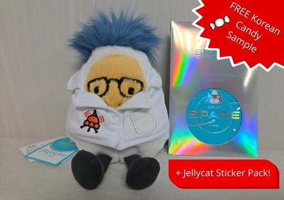 Official Jellycat Amuseables Boiled Egg Scientist 2025 Korea Exclusive Plush Toy