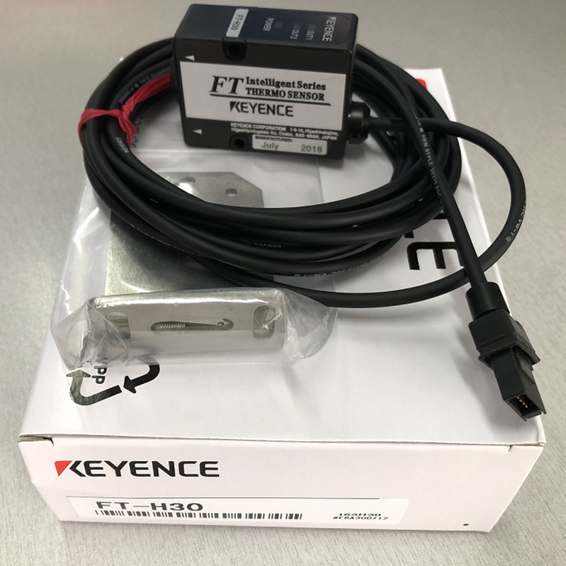 New KEYENCE FT-H30 Intelligent Series Thermo Sensor Temperature In Box ...