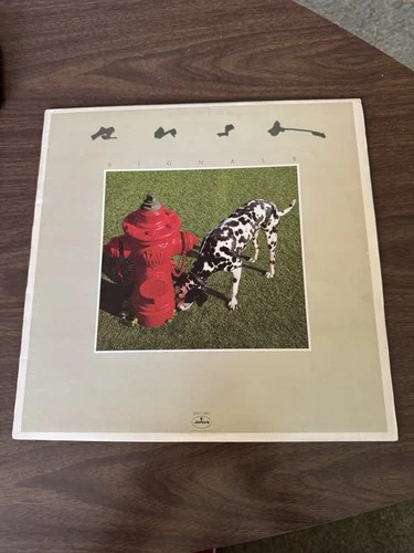 Rush:  Signals First Press Mercury LP SRM-1-4063  Crispy W Printed Inner!