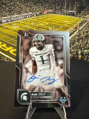 2025 Bowman University Chrome - Chrome Prospect Autographs Omari Kelly...