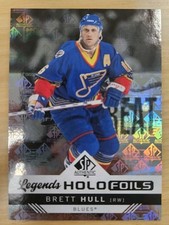2024-25 SP Authentic Brett Hull Legends Holofoils #HFL-45 St. Louis Blues