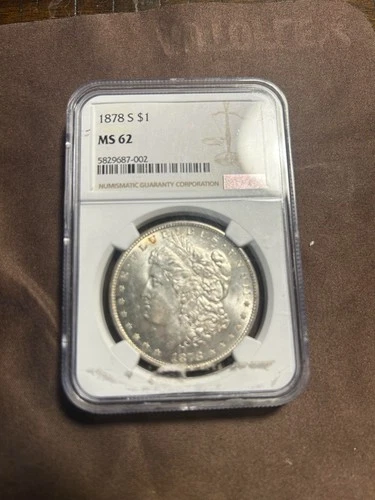 1878 S NGC MS62 Morgan First Year of Issue