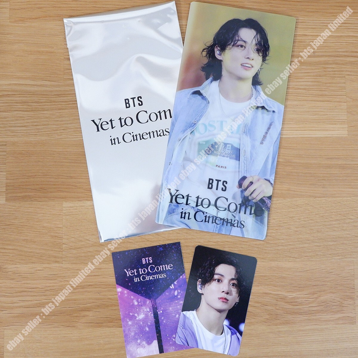 JUNGKOOK BTS Yet to Come in cinemas Official Ticket Holder + 