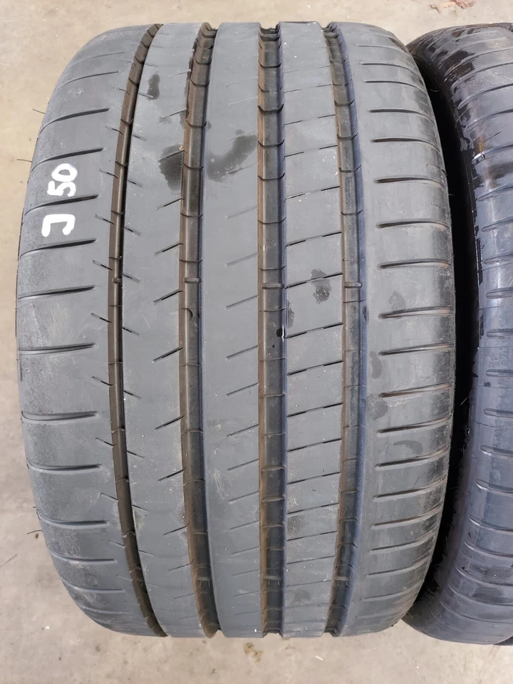 2X 295/35 ZR20 105Y MICHELIN PILOT SUPER SPORT NO - Comme Neuf, Démontage - Photo 2/3