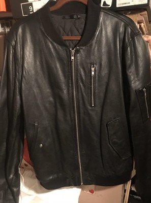 blk dnm bomber jacket
