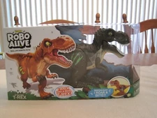 ZURU ROBO ALIVE ATTACKING GREEN T-REX--I WALK LIKE A REAL T-REX--NEW--UNOPENED