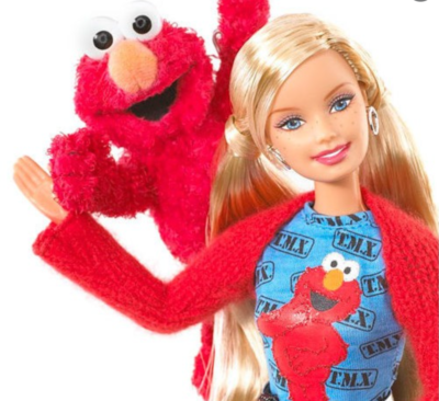 2006 Barbie Doll Loves TMX Elmo Tickle Me Elmo K5499 MATTEL | eBay