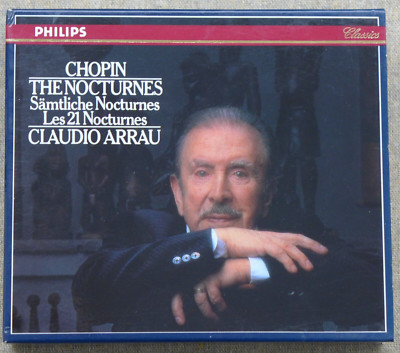 CLAUDIO ARRAU - FRÉDÉRIC CHOPIN - THE NOCTURNES - 2 CDs