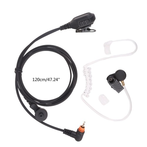 Radio Earpiece Headset Acoustic Tube PTT Mic for SL300 SL7550 7580 - Zdjęcie 8 z 8