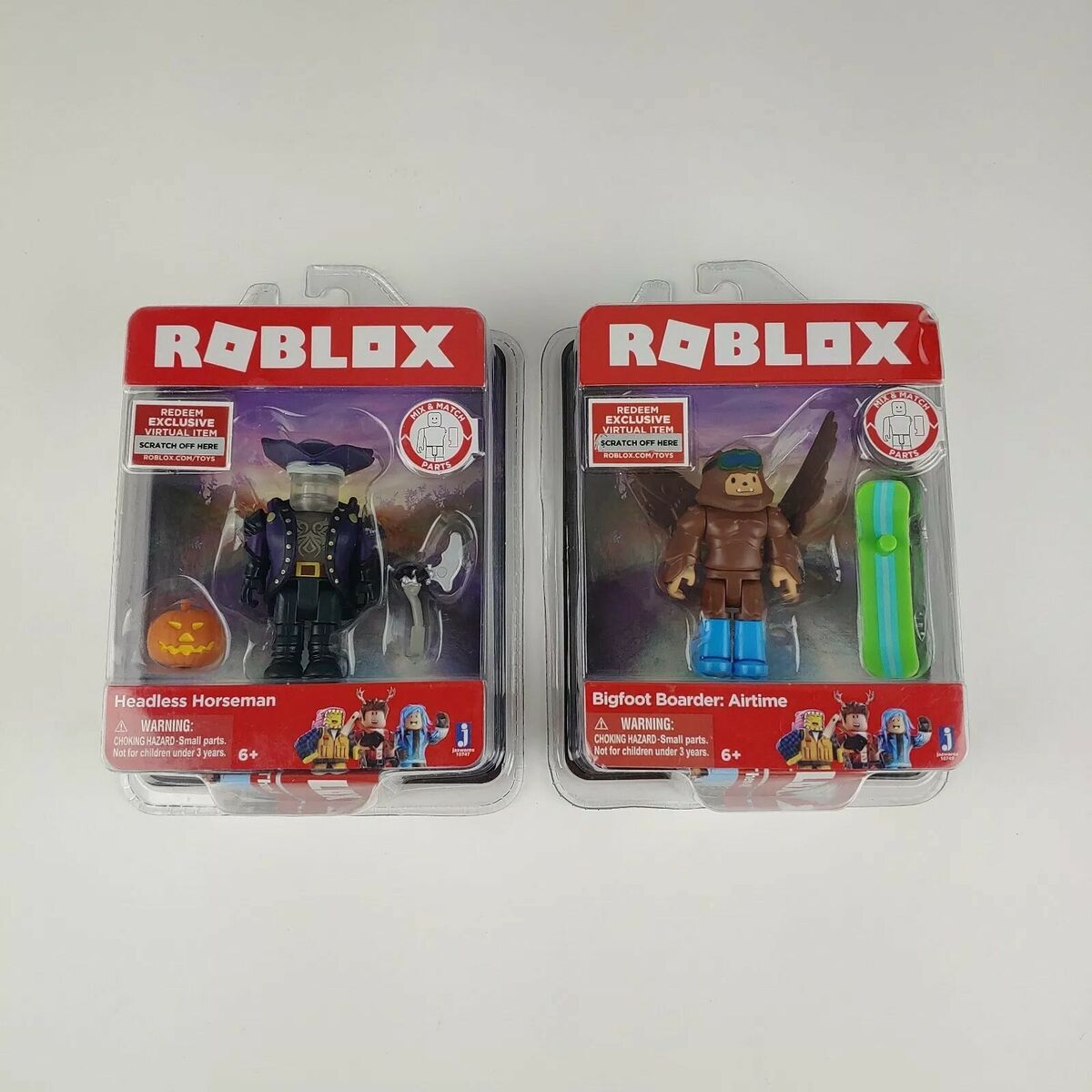 Roblox Headless Horseman Mini Figure with Exclusive Virtual Item Game Code