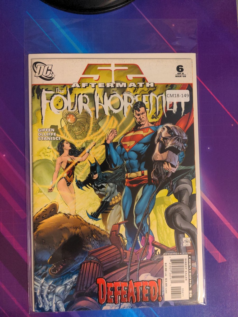 52: AFTERMATH FOUR HORSEMEN #6 DC COMIC BOOK CM18-149