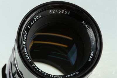 Asahi Pentax SMC Takumar 6x7 200mm F/4 Lens for 6x7/67 #35051 C6