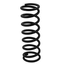 QA1 10HT100B Spring, Cr-Si High Travel 2-1/2" Id, 10" X 100 Lbs/In. Black Pwdr C