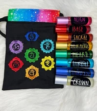 Full set Chakra Balancing Essential Oil Blends