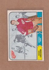 1968-69 O PEE CHEE HOCKEY ROGER CROZIER #23 RED WINGS VGEX/EX *A32413