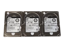 LOT OF 3 Dell 03NKW7 300GB 2.5" SAS 12Gb/s Server Hard Drive AL14SEB030N