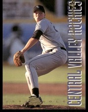 1994 Classic #27 John Burke Rookie Rockies baseball card