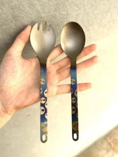 New Titanium TA1 Season Soup Spoon Pocket Outdoor Camping Household Shovel Spoon