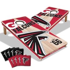 Atlanta Falcons 2 ft. x 4 ft. Cornhole Game