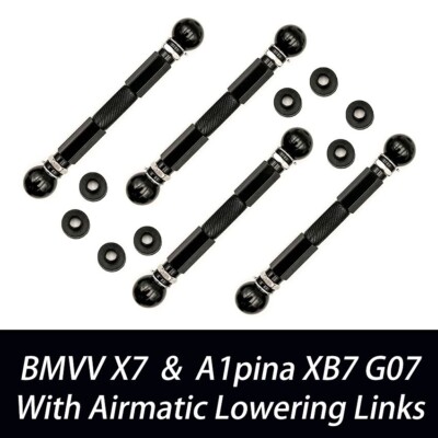 FOR BMW X7 G07 2019+ Adjustable Air Ride Suspension Lowering Links