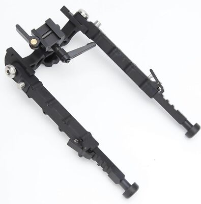 V10 Wide Stance Rifle Bipod Pan & Cant with Quick Detach Fits Picatinny