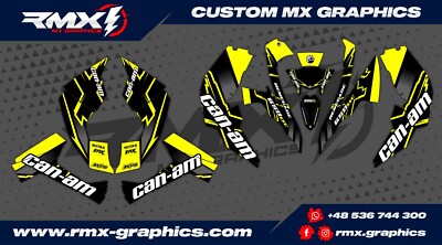 Can Am Renegade 2005-2020 Decals Stickers Decor Rival Designs RMX Graphics