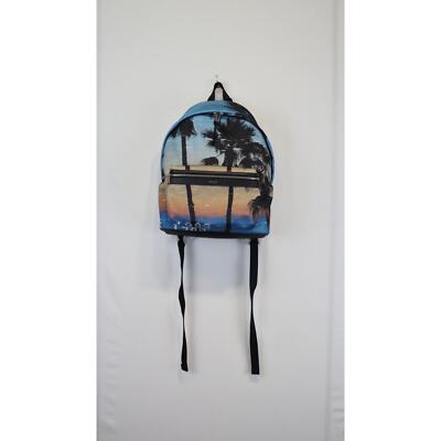 SLP City Palm Tree Sunset Backpack In Multicolor Brand New One