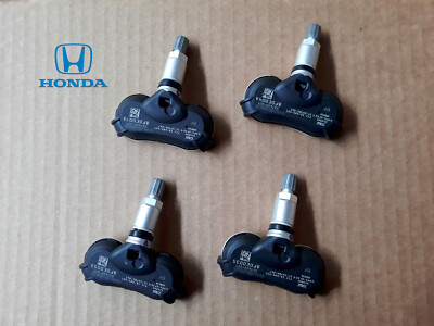 4 Honda CR-Z 2011 2012 2013 2014 2015 2016 2017 Tire Sensors TPMS OEM kit valves