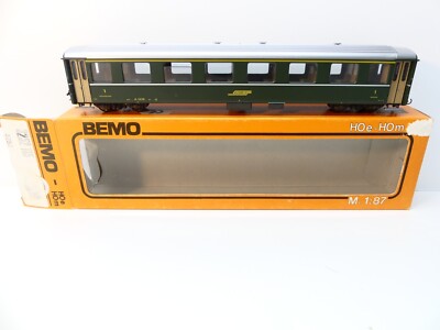 Bemo H0m 3252 115 Personenwagen 1.Kl., RhB, DC, TOP in OVP #47566