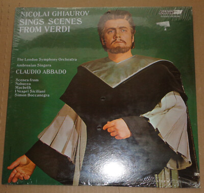 Nicolai Ghiaurov Sings Scenes from VERDI (Abbado) - London OSA