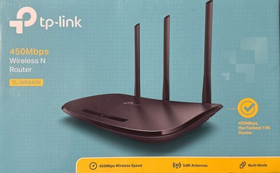 TP-Link TL-WR940N 300N Wireless Router - Black