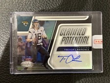 TREVOR LAWRENCE 2022 PANINI Certified Potential Signatures /10 EXTREMELY RARE!