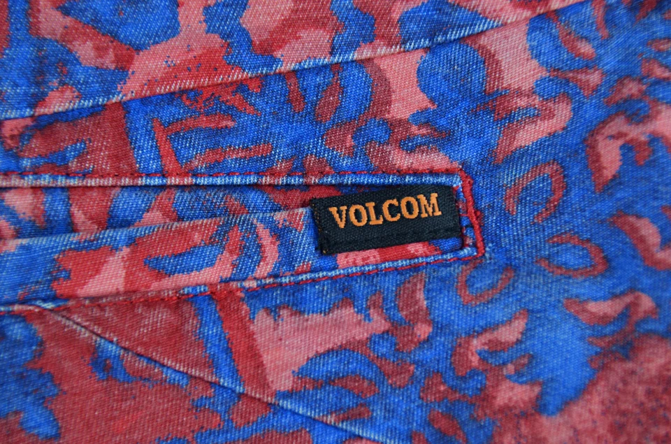 Volcom Shorts Men's 30 Geometric Pattern 9” Inseam Casual - Image 4 of 4